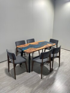 Стол кухонный обеденный прямоугольный дизайнерский лофт THETABLE RU 140х80 4.1/4.1 Стол кухонный обеденный прямоугольный дизайнерский лофт THETABLE RU 140х80 4.1/4.1