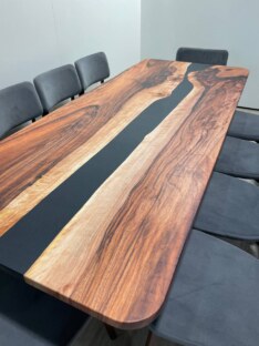 Стол кухонный обеденный прямоугольный дизайнерский лофт THETABLE RU 250х100 5.8/1.1 Стол кухонный обеденный прямоугольный дизайнерский лофт THETABLE RU 250х100 5.8/1.1