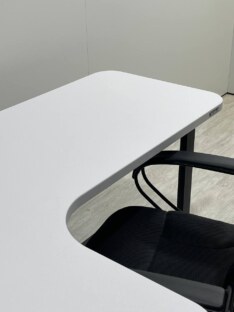 Стол письменный угловой дизайнерский лофт THETABLE RU 160х110 2.23/3.1