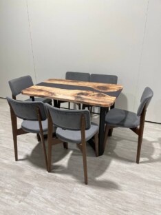 Стол кухонный обеденный прямоугольный дизайнерский лофт THETABLE RU 120х80 3.25/3.1 Стол кухонный обеденный прямоугольный дизайнерский лофт THETABLE RU 120х80 3.25/3.1