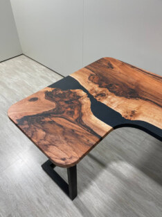 Стол письменный угловой дизайнерский лофт THETABLE RU 120х120 5.8/3.1 Стол письменный угловой дизайнерский лофт THETABLE RU 120х120 5.8/3.1