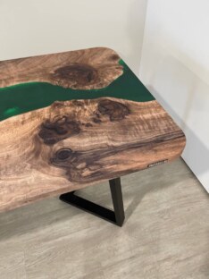Стол кухонный обеденный прямоугольный дизайнерский лофт THETABLE RU 140х80 3.38/1.1