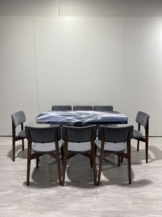 Стол кухонный обеденный дизайнерский лофт THETABLE RU 160х90 2.69/1.2 Стол кухонный обеденный дизайнерский лофт THETABLE RU 160х90 2.69/1.2