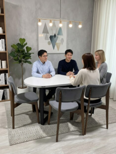 Стол кухонный обеденный овальный дизайнерский лофт THETABLE RU 140х80 2.23/3.1