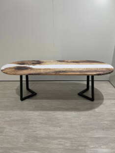 Стол кухонный обеденный овальный дизайнерский лофт THETABLE RU 250х100 3.22/1.1 Стол кухонный обеденный овальный дизайнерский лофт THETABLE RU 250х100 3.22/1.1