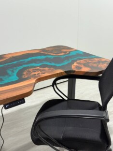 Стол компьютерный дизайнерский лофт THETABLE 120х80 4.5/14.1