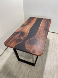 Стол компьютерный прямоугольный дизайнерский лофт THETABLE 120х80 3.1/2.1