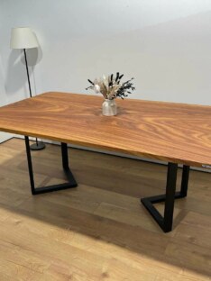 Стол кухонный обеденный дизайнерский лофт THETABLE 160х80 8.1/3.1