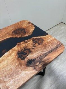 Стол кухонный обеденный прямоугольный дизайнерский лофт THETABLE RU 140х80 3.12/3.1