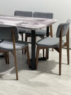 Стол кухонный обеденный прямоугольный дизайнерский лофт THETABLE RU 140х80 3.27/3.1 Стол кухонный обеденный прямоугольный дизайнерский лофт THETABLE RU 140х80 3.27/3.1