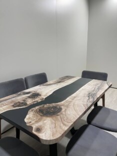 Стол кухонный обеденный прямоугольный дизайнерский лофт THETABLE 140х80 3.30/1.1