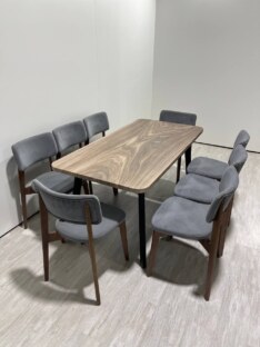 Стол кухонный обеденный дизайнерский лофт THETABLE 160х80 см 8.2/4.1