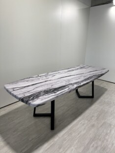 Стол кухонный обеденный евро дизайнерский лофт THETABLE 200х90 6.5/1.1