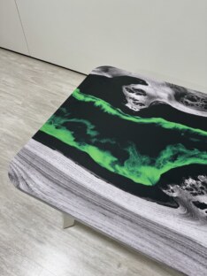 Стол журнальный прямоугольный дизайнерский лофт THETABLE RU 120х80 4.19/5.2