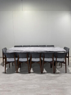 Стол кухонный обеденный евро дизайнерский лофт THETABLE RU 180х80 6.5/2.1