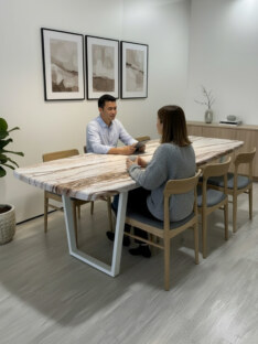 Стол кухонный обеденный евро дизайнерский лофт THETABLE RU 120х80 6.6/2.2