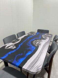 Стол кухонный обеденный прямоугольный дизайнерский лофт THETABLE RU 160х80 4.17/2.1 Стол кухонный обеденный прямоугольный дизайнерский лофт THETABLE RU 160х80 4.17/2.1