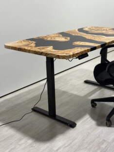 Стол компьютерный с подъемным механизмом дизайнерский лофт THETABLE 180х80 2.73/14.1