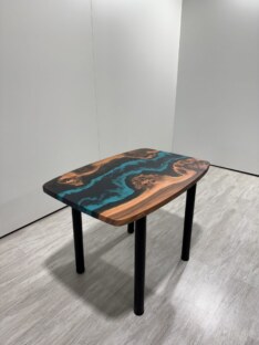 Стол кухонный обеденный евро дизайнерский лофт THETABLE RU 102х69 4.5/11.1