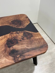 Стол журнальный прямоугольный дизайнерский лофт THETABLE 120х80 3.26/5.1