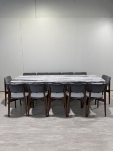 Стол кухонный обеденный евро дизайнерский лофт THETABLE RU 220х90 6.5/2.1 Стол кухонный обеденный евро дизайнерский лофт THETABLE RU 220х90 6.5/2.1