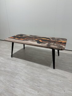 Стол журнальный прямоугольный дизайнерский лофт THETABLE RU 160х80 4.15/7.1