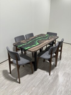 Стол кухонный обеденный прямоугольный дизайнерский лофт THETABLE RU 180х80 4.10/3.1 Стол кухонный обеденный прямоугольный дизайнерский лофт THETABLE RU 180х80 4.10/3.1