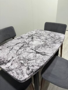 Стол кухонный обеденный евро дизайнерский лофт THETABLE RU 102х69 2.49/11.1