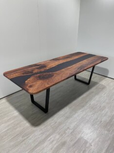 Стол компьютерный прямоугольный дизайнерский лофт THETABLE 250х100 3.1/2.1