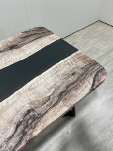 Стол кухонный обеденный прямоугольный дизайнерский лофт THETABLE RU 120х80 3.30/1.1