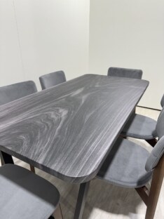 Стол кухонный обеденный прямоугольный дизайнерский лофт THETABLE 140х80 8.11/2.1