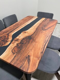Стол кухонный обеденный прямоугольный дизайнерский лофт THETABLE RU 120х80 5.8/1.1 Стол кухонный обеденный прямоугольный дизайнерский лофт THETABLE RU 120х80 5.8/1.1