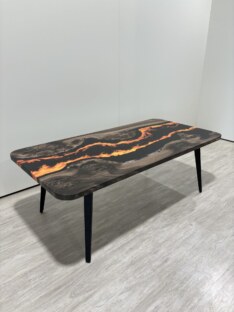 Стол журнальный прямоугольный дизайнерский лофт THETABLE RU 120х80 4.11/7.1