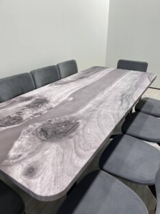 Стол кухонный обеденный прямоугольный дизайнерский лофт THETABLE RU 220х90 3.27/1.1 Стол кухонный обеденный прямоугольный дизайнерский лофт THETABLE RU 220х90 3.27/1.1