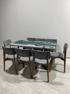 Стол кухонный обеденный прямоугольный дизайнерский лофт THETABLE RU 120х80 4.18/1.1 Стол кухонный обеденный прямоугольный дизайнерский лофт THETABLE RU 120х80 4.18/1.1