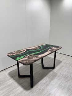 Стол кухонный обеденный прямоугольный дизайнерский лофт THETABLE RU 180х80 4.14/3.1