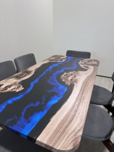 Стол кухонный обеденный прямоугольный дизайнерский лофт THETABLE RU 200х90 4.12/3.1 Стол кухонный обеденный прямоугольный дизайнерский лофт THETABLE RU 200х90 4.12/3.1