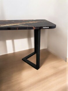 Стол письменный прямоугольный дизайнерский лофт THETABLE RU 120х80 2.7/3.1