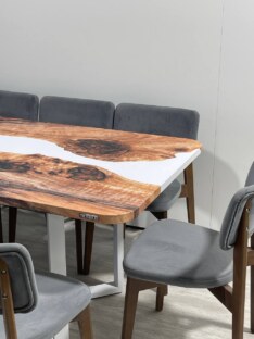 Стол кухонный обеденный прямоугольный дизайнерский лофт THETABLE RU 200х90 3.11/3.2 Стол кухонный обеденный прямоугольный дизайнерский лофт THETABLE RU 200х90 3.11/3.2