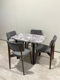 Стол кухонный обеденный евро дизайнерский лофт THETABLE RU 102х69 2.49/11.1