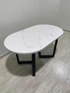 Стол кухонный обеденный овальный дизайнерский лофт THETABLE RU 140х80 2.21/3.1 Стол кухонный обеденный овальный дизайнерский лофт THETABLE RU 140х80 2.21/3.1