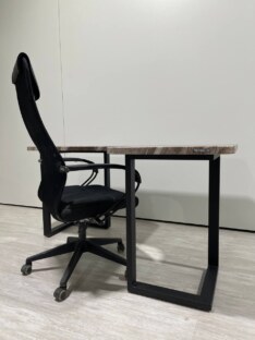 Стол компьютерный угловой дизайнерский лофт THETABLE RU 160х120 2.63/3.1 Стол компьютерный угловой дизайнерский лофт THETABLE RU 160х120 2.63/3.1