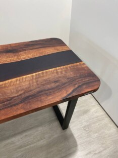 Стол компьютерный прямоугольный дизайнерский лофт THETABLE 120х80 3.1/2.1