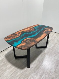 Стол кухонный обеденный евро дизайнерский лофт THETABLE RU 160х80 4.5/3.1