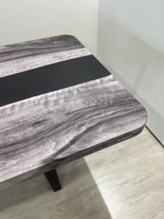 Стол кухонный обеденный прямоугольный дизайнерский лофт THETABLE RU 200х90 3.40/2.1
