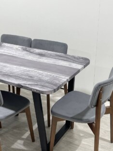 Стол кухонный обеденный прямоугольный дизайнерский лофт THETABLE 160х80 3.27/2.1