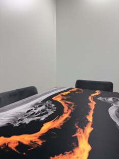 Стол кухонный обеденный прямоугольный дизайнерский лофт THETABLE RU 140х80 4.20/6.1