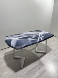 Стол кухонный обеденный дизайнерский лофт THETABLE RU 160х90 2.69/1.2 Стол кухонный обеденный дизайнерский лофт THETABLE RU 160х90 2.69/1.2