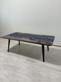 Стол журнальный прямоугольный дизайнерский лофт THETABLE RU 140х80 4.8/7.1