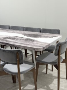 Стол кухонный обеденный прямоугольный дизайнерский лофт THETABLE RU 250х100 3.23/1.2 Стол кухонный обеденный прямоугольный дизайнерский лофт THETABLE RU 250х100 3.23/1.2